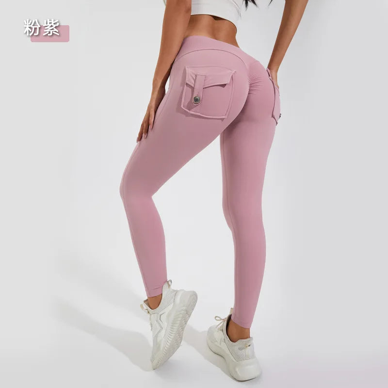 Smaller Gym Leggings – Scrunch Bum, High Waist, Yoga Pants, Shorts, Tights, Workout, Breathable, Naked Feeling, Elastic Fabric