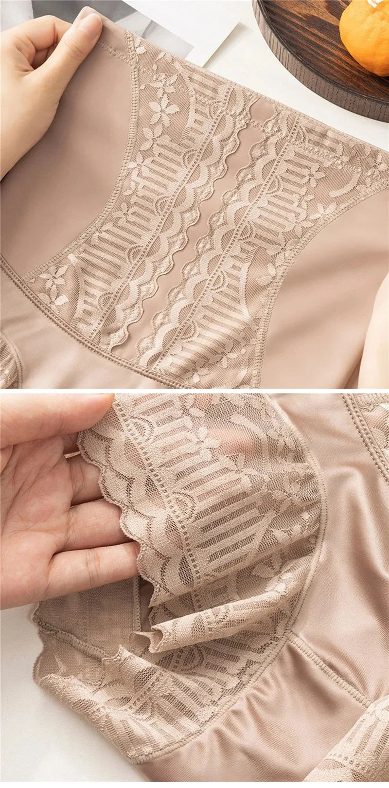 Women’s High Waist Shapewear – Seamless Control Panties, Lace Slimming Shorts, Postpartum Belly Shaping
