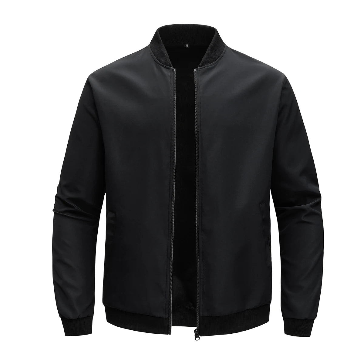 Baseball Collar Short Loose Jacket – Solid Color, Thin And Lightweight, Business Casual Trend For Men