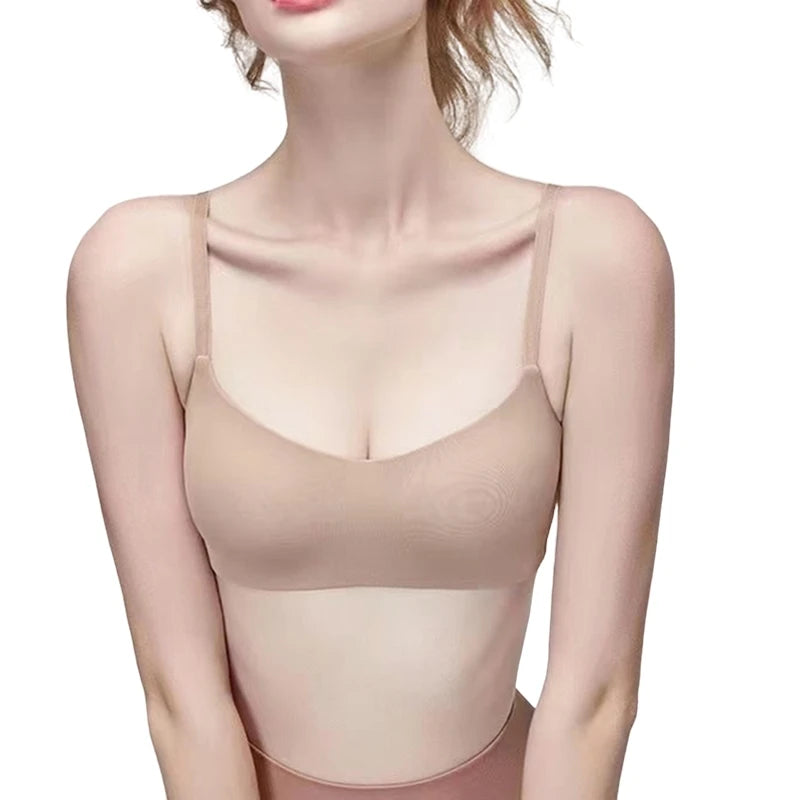 2PCS Set Non-Wire Bras – Seamless Underwear, Small Breast Cups, Tube Tops, Sexy Lingerie, Comfortable Female Bralette