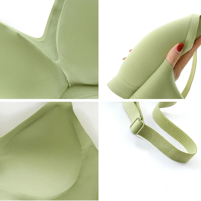 Seamless Push-Up Bra – Comfortable, Wireless, Thin, Breathable, Sexy Lingerie