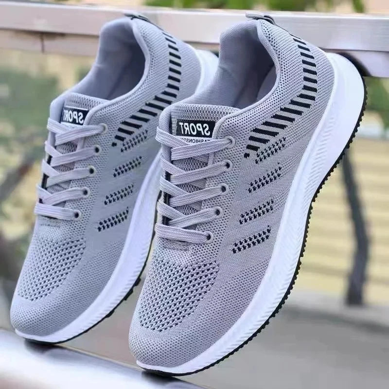Men's Casual Shoes – Fashionable Sports, Breathable Running, Outdoor Walking, Training Tennis Shoes