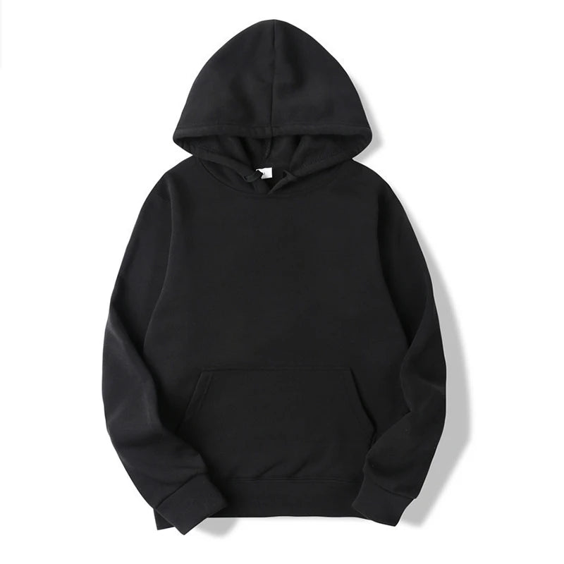 Men & Women Fashion Hoodies – Spring Autumn Long Sleeve Pullover Tops, Casual Pocket Hoodies, Unisex Loose Sportswear