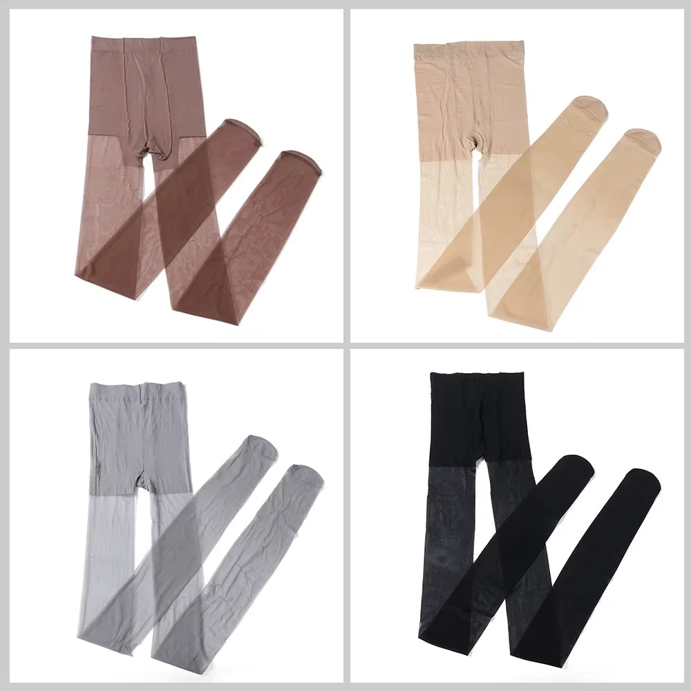 Sexy Women's Tights Stocking Panties – Lady Open Toe Sheer Leggings, Ultra-Thin Tights, Pantyhose Stockings Socks