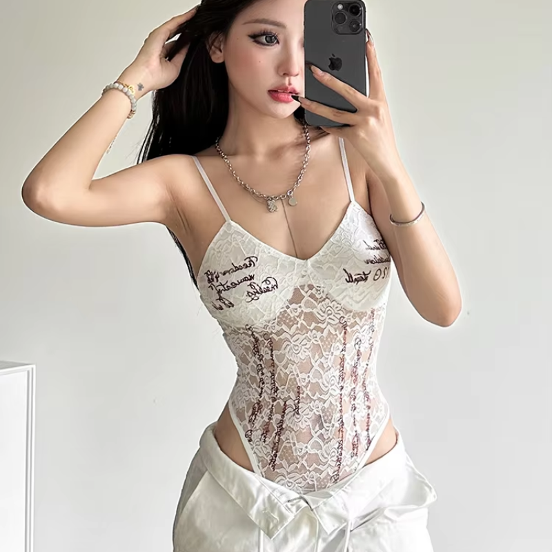 Patchwork Bodysuit – Sling, Off-Sleeve, Skinny, Backless, Chic & Versatile Fashion for Women