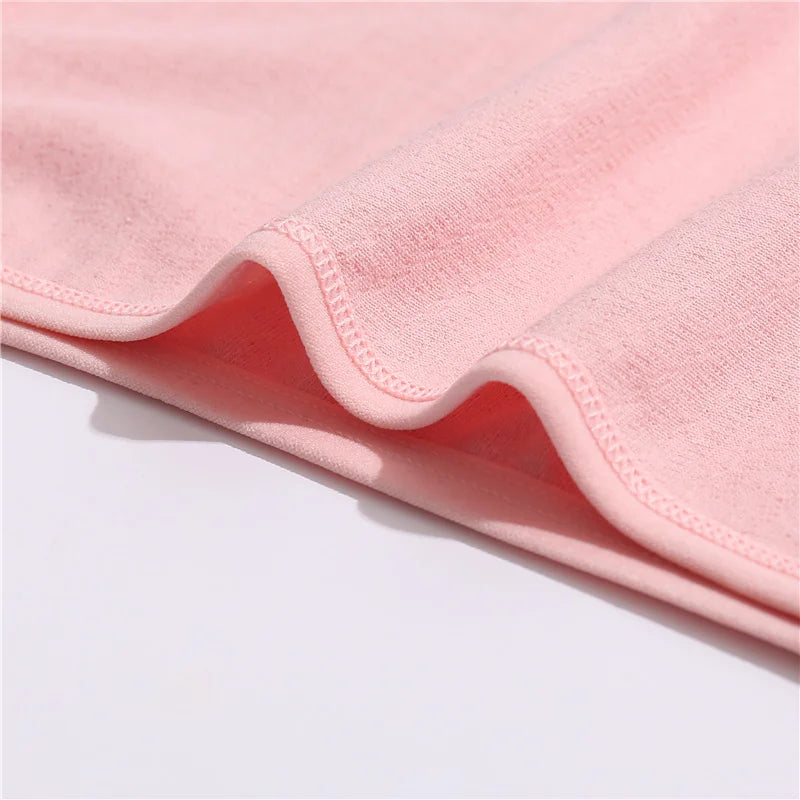 3PCS Cotton Jacquard Panties – Women's Underwear, Sexy Lingerie, Solid Color, Comfortable Briefs, Intimate Wear