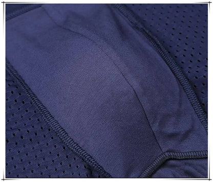 4PCS Lot Men's Boxers – Bamboo Fiber, Breathable Hole Design, Large Size, Comfortable Underwear Shorts