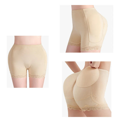 Body Shaper Underwear with Hip Pads – Sexy Big Butt Enhancer, Tummy Control, Smooth Shapewear, Fake Buttock, Plus Size