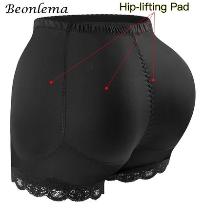 Body Shaper Underwear with Hip Pads – Sexy Big Butt Enhancer, Tummy Control, Smooth Shapewear, Fake Buttock, Plus Size