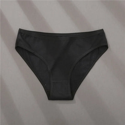 3PCS Cotton Jacquard Panties – Women's Underwear, Sexy Lingerie, Solid Color, Comfortable Briefs, Intimate Wear
