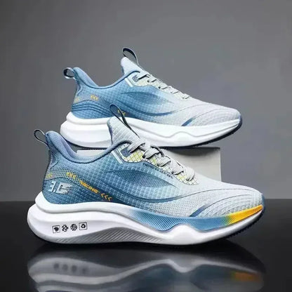 Men's Without Heel Sneakers – Big Size, Autumn, Casual Skateboarder Shoes, Summer, Sport, Top Comfort, Super Cozy