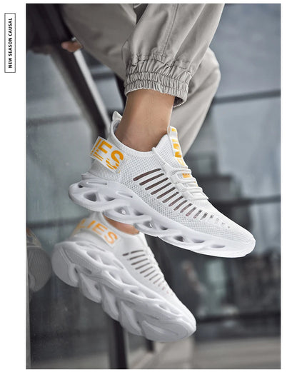 Comfortable Sneakers – Breathable Running Shoes for Women, Mesh Tennis Sports Shoes, Outdoor Air Walking, Casual Men’s Shoes