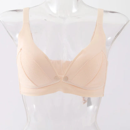 Ultra-Thin Breastfeeding Bra – Soft, Breathable, Anti-Sagging Maternity Underwear for Pregnant & Nursing Women