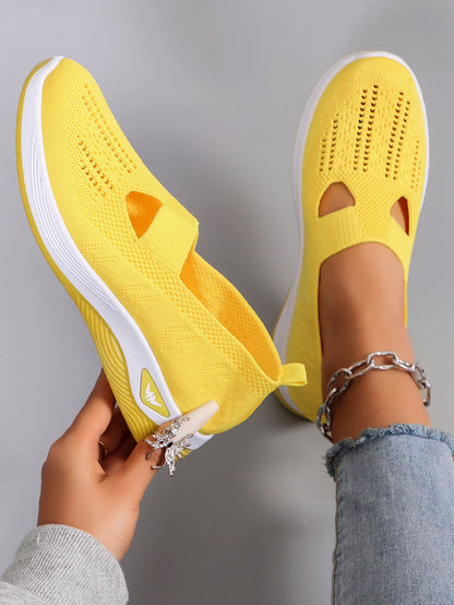 Fashionable Sports Shoes - Breathable, Lightweight, Non-Slip, Wear-Resistant Casual Sports Flat Shoes for Women, Spring New Collection