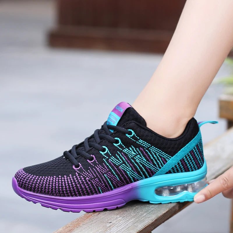 High Quality Running Shoes – Breathable Athletics Casual Sneakers for Ladies, Non-slip Sport Walking Shoes, Women’s Sports Shoes for Outdoor Activities