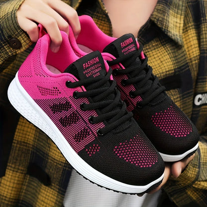 Dopamine Sneakers – Non-Slip, Soft-Soled Mesh Breathable Casual Running Shoes, Lightweight Travel & Dancing Shoes for Women, Summer Wear