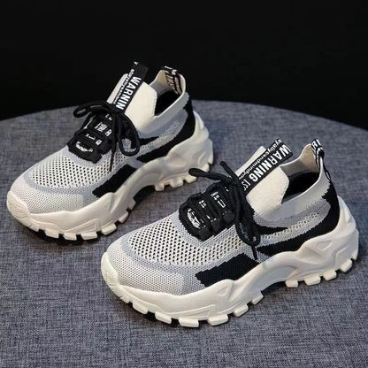 Female Shoes – All-Match Mesh Casual, Deodorant Soft Bottom, Spring & Autumn Breathable Sneakers