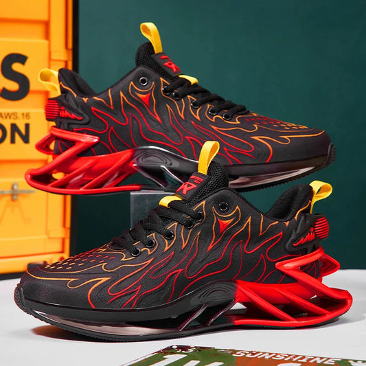 Luxury Tennis Sneakers - Breathable Running Trainers, Trendy Sports Footwear for Men