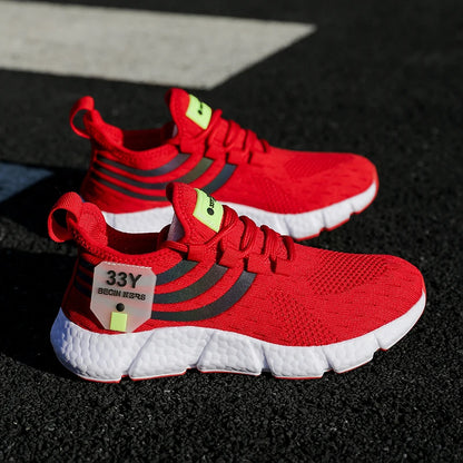 Casual Sports Shoes – Breathable Lightweight Sneakers, Anti-Slip Flats, Outdoor Running & Walking Shoes, Female Vulcanized Shoes for Women