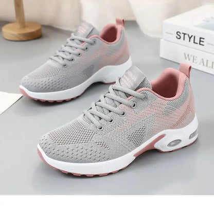 Dopamine Sneakers – Non-Slip, Soft-Soled Mesh Breathable Casual Running Shoes, Lightweight Travel & Dancing Shoes for Women, Summer Wear