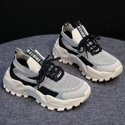 Female Shoes – All-Match Mesh Casual, Deodorant Soft Bottom, Spring & Autumn Breathable Sneakers