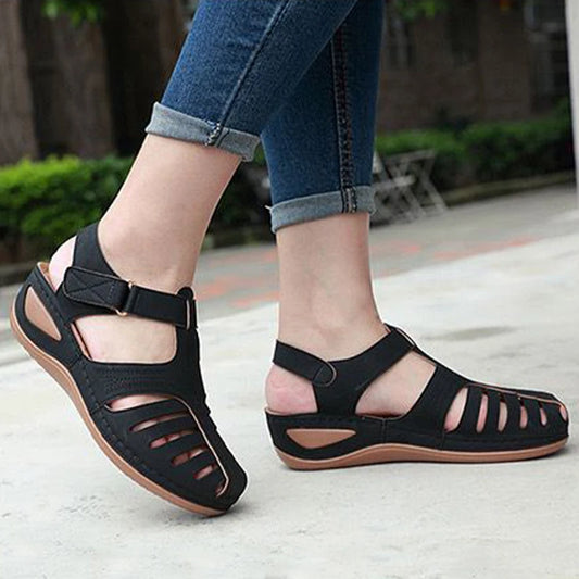 Premium Orthopedic Sandals - Bunion Corrector Flats, Casual Soft Sole Beach Wedge, Vulcanized Shoes, New Women's Collection