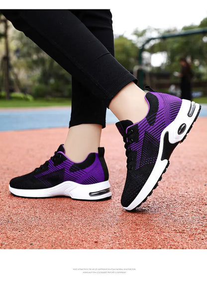 Dopamine Sneakers – Non-Slip, Soft-Soled Mesh Breathable Casual Running Shoes, Lightweight Travel & Dancing Shoes for Women, Summer Wear