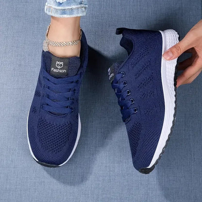 Breathable Casual Sneakers – Luxury Brand Sport Shoes for Women, Summer Fashion Lightweight Basketball Tennis Walking Running Shoes