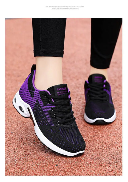 Dopamine Sneakers – Non-Slip, Soft-Soled Mesh Breathable Casual Running Shoes, Lightweight Travel & Dancing Shoes for Women, Summer Wear