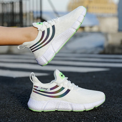 Casual Sports Shoes – Breathable Lightweight Sneakers, Anti-Slip Flats, Outdoor Running & Walking Shoes, Female Vulcanized Shoes for Women