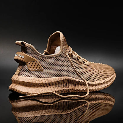 Non-Slip Casual Sneakers – Breathable Outdoor Jogging, Training, Hiking, Sports Running Shoes, Weave Knit, Lace-Up, for Women & Men