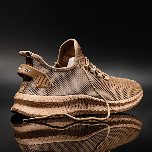 Non-Slip Casual Sneakers – Breathable Outdoor Jogging, Training, Hiking, Sports Running Shoes, Weave Knit, Lace-Up, for Women & Men