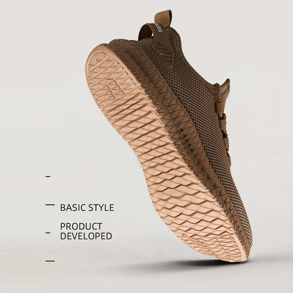 Non-Slip Casual Sneakers – Breathable Outdoor Jogging, Training, Hiking, Sports Running Shoes, Weave Knit, Lace-Up, for Women & Men