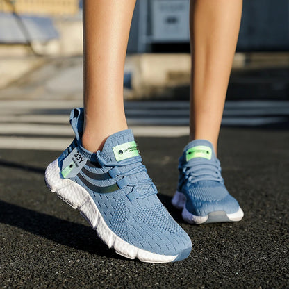 Casual Sports Shoes – Breathable Lightweight Sneakers, Anti-Slip Flats, Outdoor Running & Walking Shoes, Female Vulcanized Shoes for Women