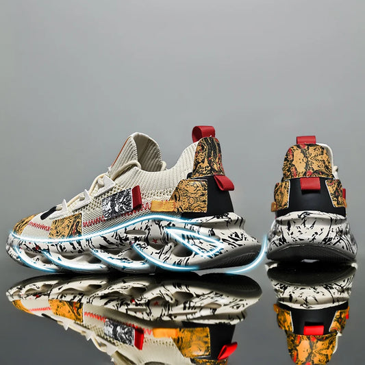 Sneakers Casual Shoes – Tenis Luxury Shoes, Trainer Race Breathable Shoes, Fashion Loafers, Running Shoes for Men