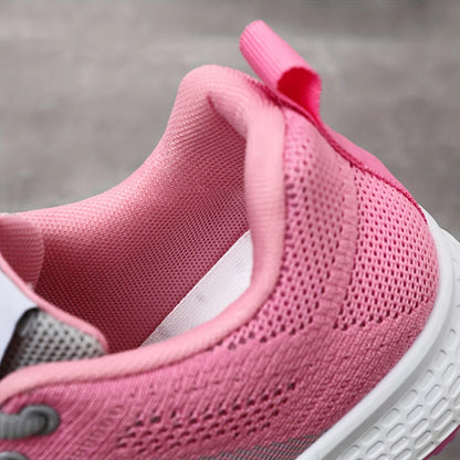 Dopamine Sneakers – Non-Slip, Soft-Soled Mesh Breathable Casual Running Shoes, Lightweight Travel & Dancing Shoes for Women, Summer Wear