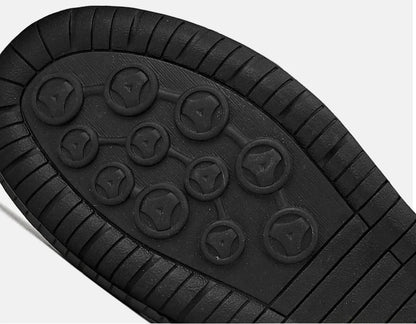Handmade Leather Shoes – Casual Slip-on Loafers, Breathable Leather Flats for Men, Fashion Moccasins, Tooling Shoes, Plus Size