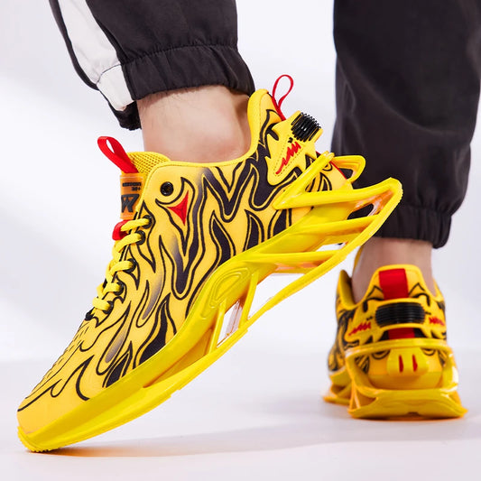 Luxury Tennis Sneakers - Breathable Running Trainers, Trendy Sports Footwear for Men