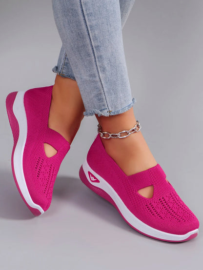 Fashionable Sports Shoes - Breathable, Lightweight, Non-Slip, Wear-Resistant Casual Sports Flat Shoes for Women, Spring New Collection