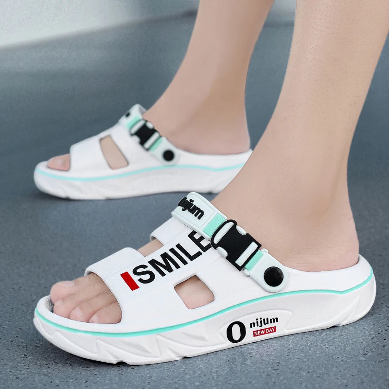 Massage Slippers – Indoor Outdoor Sandals, Beach Comfortable Soft Slides Clogs, Casual Shoes Men Women, Home Slippers