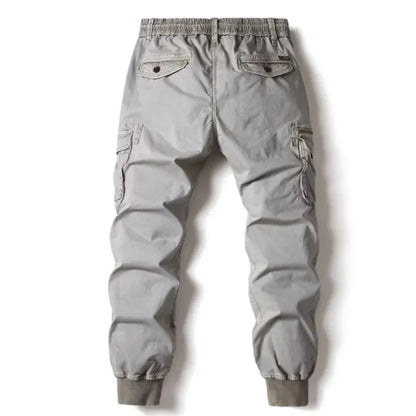 Cargo Pants Men – Jogging Casual, Cotton Full Length, Tactical Military Style Pants, Comfortable Trousers for Men