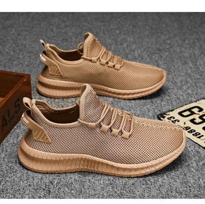Non-Slip Casual Sneakers – Breathable Outdoor Jogging, Training, Hiking, Sports Running Shoes, Weave Knit, Lace-Up, for Women & Men