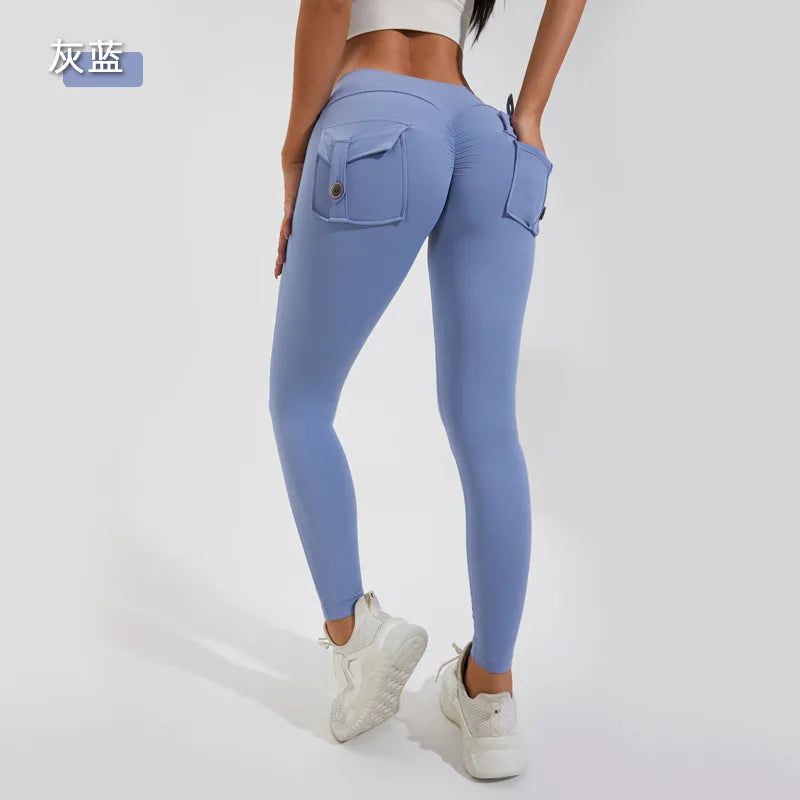 Smaller Gym Leggings – Scrunch Bum, High Waist, Yoga Pants, Shorts, Tights, Workout, Breathable, Naked Feeling, Elastic Fabric