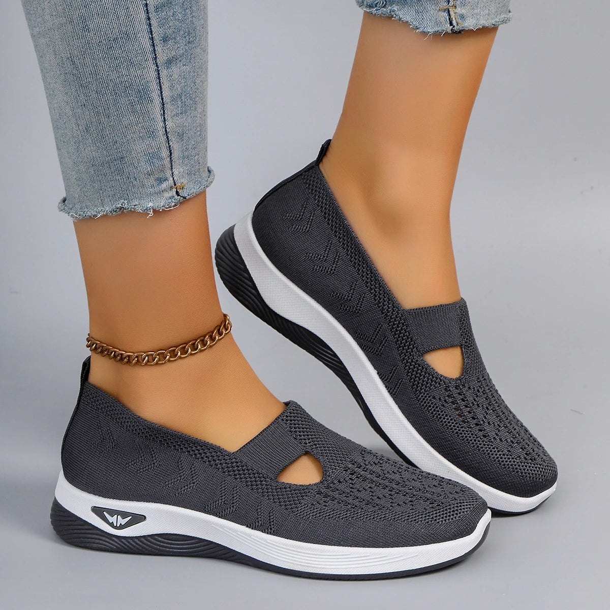 Fashionable Sports Shoes - Breathable, Lightweight, Non-Slip, Wear-Resistant Casual Sports Flat Shoes for Women, Spring New Collection