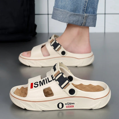Massage Slippers – Indoor Outdoor Sandals, Beach Comfortable Soft Slides Clogs, Casual Shoes Men Women, Home Slippers