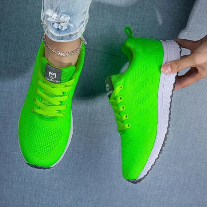 Breathable Casual Sneakers – Luxury Brand Sport Shoes for Women, Summer Fashion Lightweight Basketball Tennis Walking Running Shoes