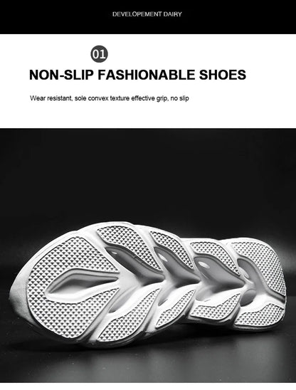 Comfortable Sneakers – Breathable Running Shoes for Women, Mesh Tennis Sports Shoes, Outdoor Air Walking, Casual Men’s Shoes