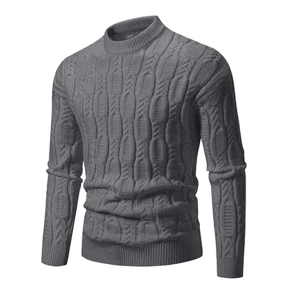 Mens Pullover Sweaters – Fashion Knit Sweater With A Lightweight Jumper Design, Autumn Mock Turtleneck, Perfect For Casual Streetwear
