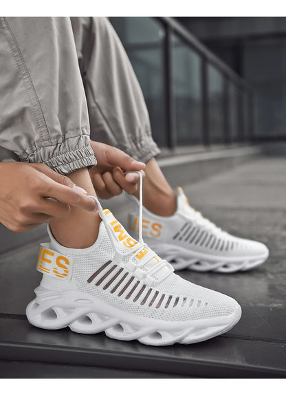 Comfortable Sneakers – Breathable Running Shoes for Women, Mesh Tennis Sports Shoes, Outdoor Air Walking, Casual Men’s Shoes