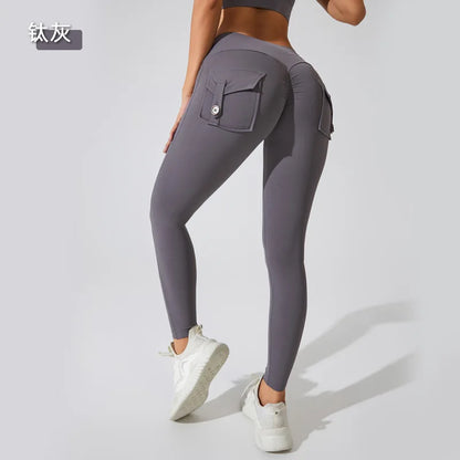 Smaller Gym Leggings – Scrunch Bum, High Waist, Yoga Pants, Shorts, Tights, Workout, Breathable, Naked Feeling, Elastic Fabric